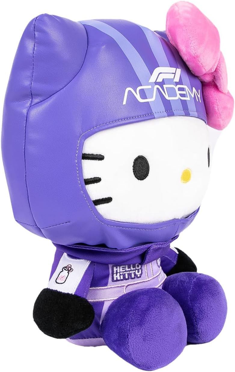 F1A x Hello Kitty - Animal de peluche de carreras unisex, morado, t...