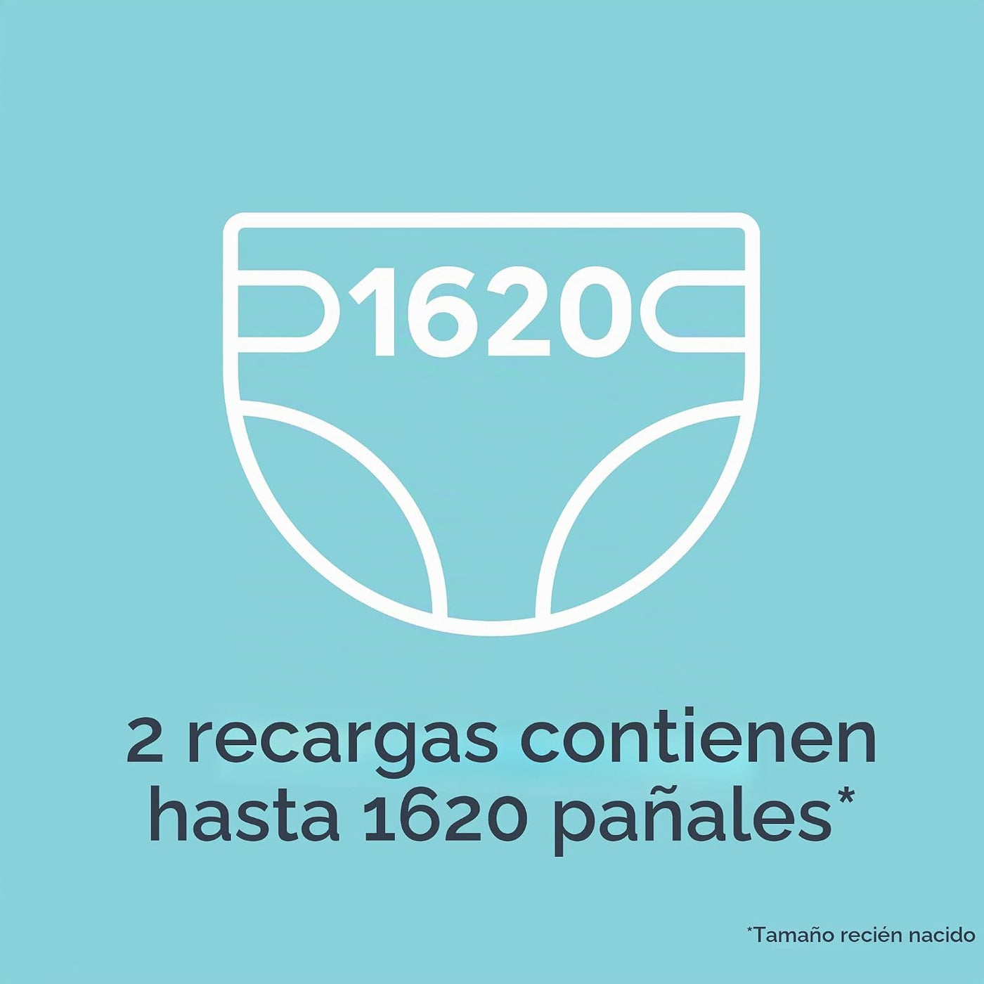 Diaper Genie Paquete de 2 repuestos cuadrados jumbo con película co...