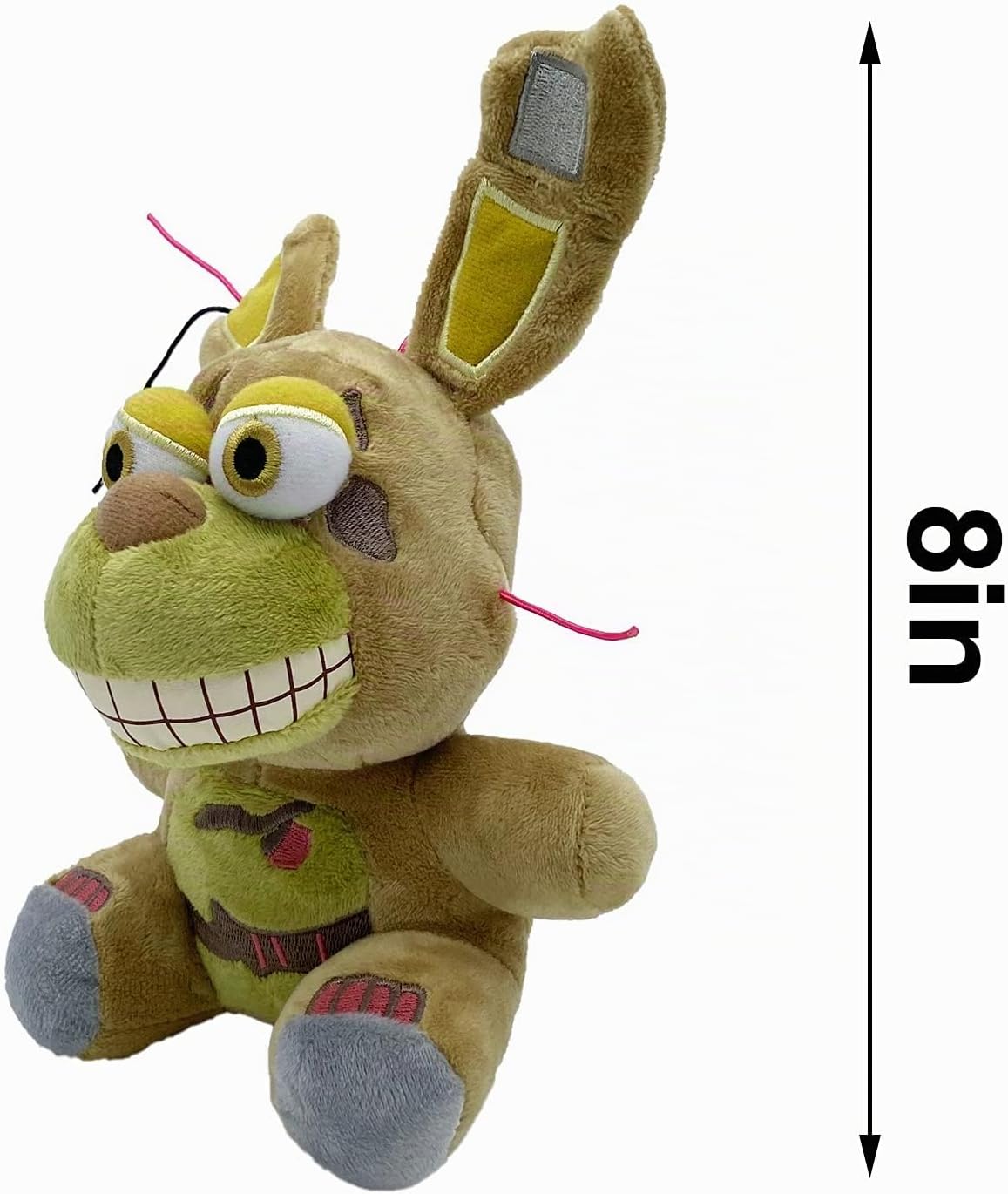 Juguete de peluche de conejo verde, juguete de peluche de conejo de...