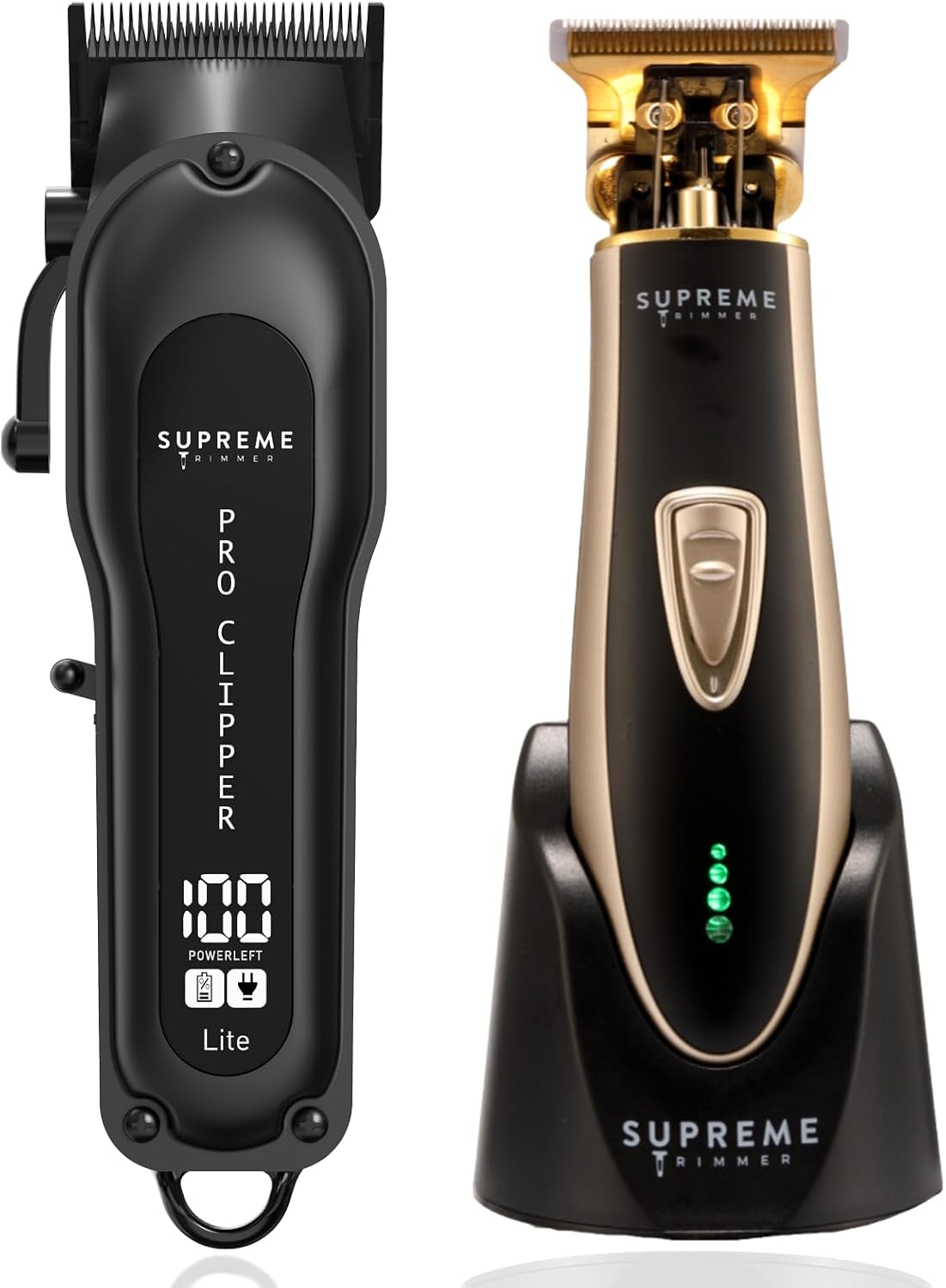 Supreme Trimmer Combo 2 en 1 Pro Clipper y T-Shaper | Recortadora d...