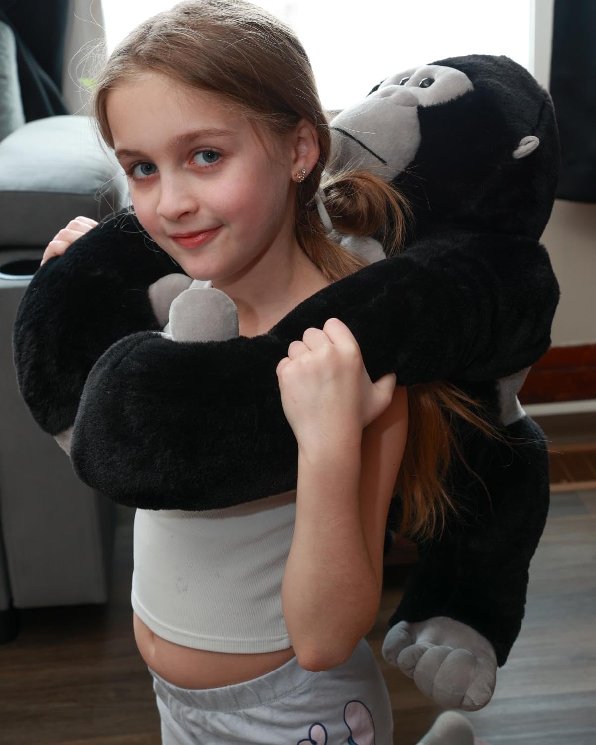 MaoGoLan Big Gorilla - Animal de peluche gigante de 23.6 pulgadas,...