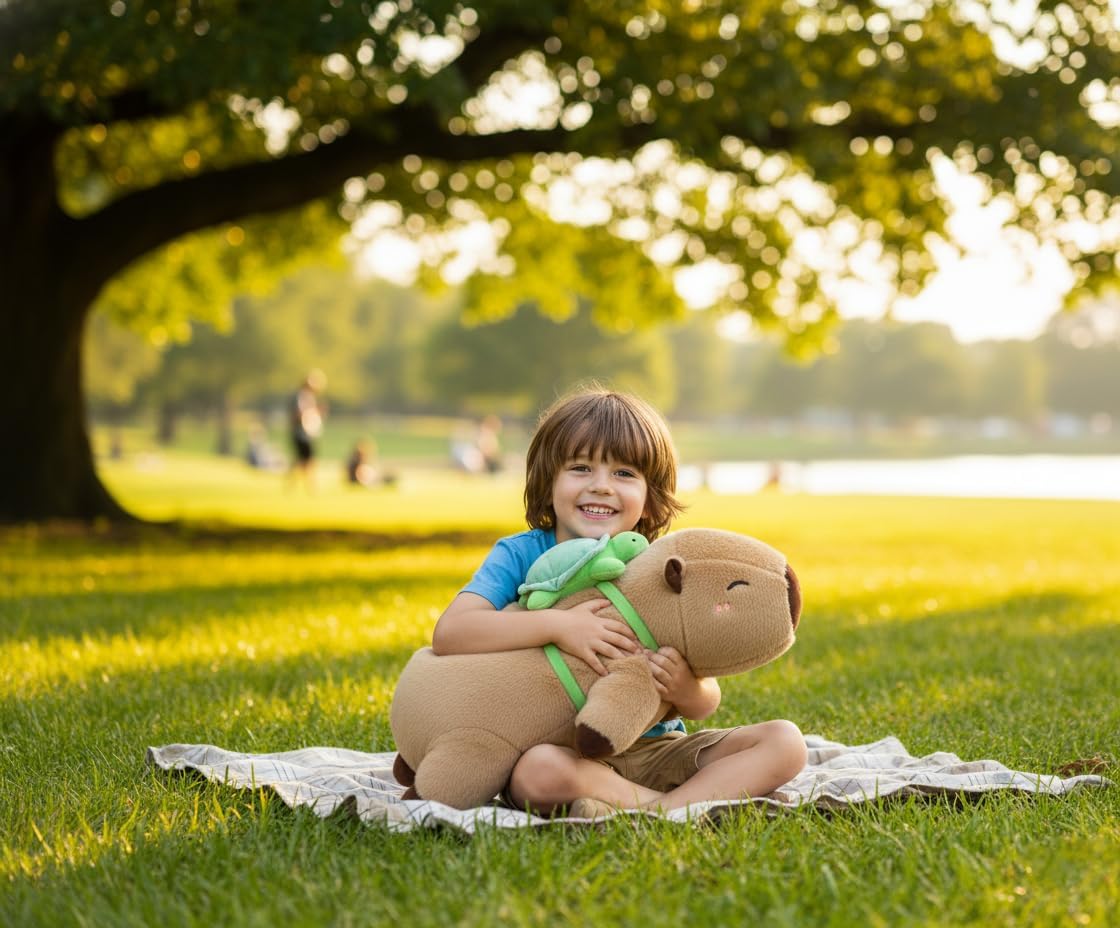 FoxVilla Animales de Peluche con Peso, Animales de Peluche Grandes...