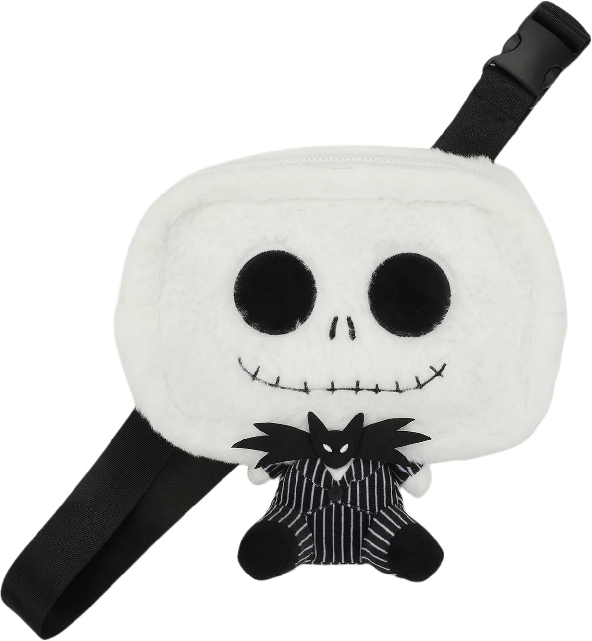 Nightmare Before Christmas Jack Skellington - Bolso cruzado de felp...