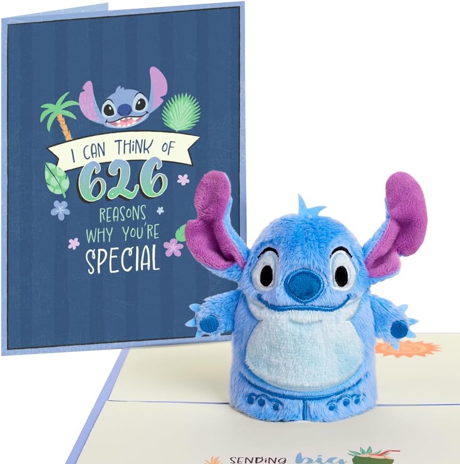 Lovepop Plushpop - Tarjeta emergente de animales suaves para ella y...