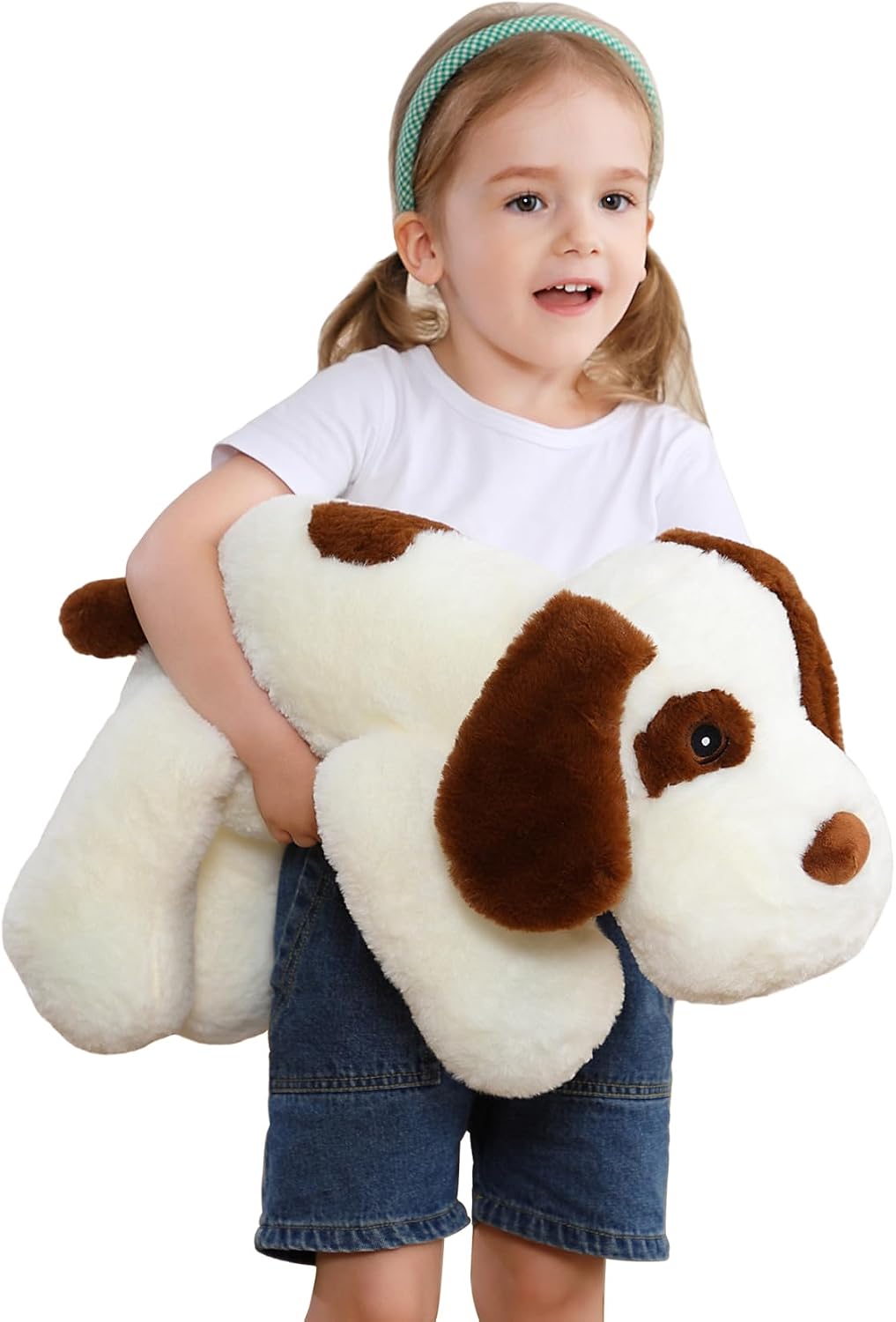 JellyMallow Animales de peluche con peso para perros de 5 libras y...
