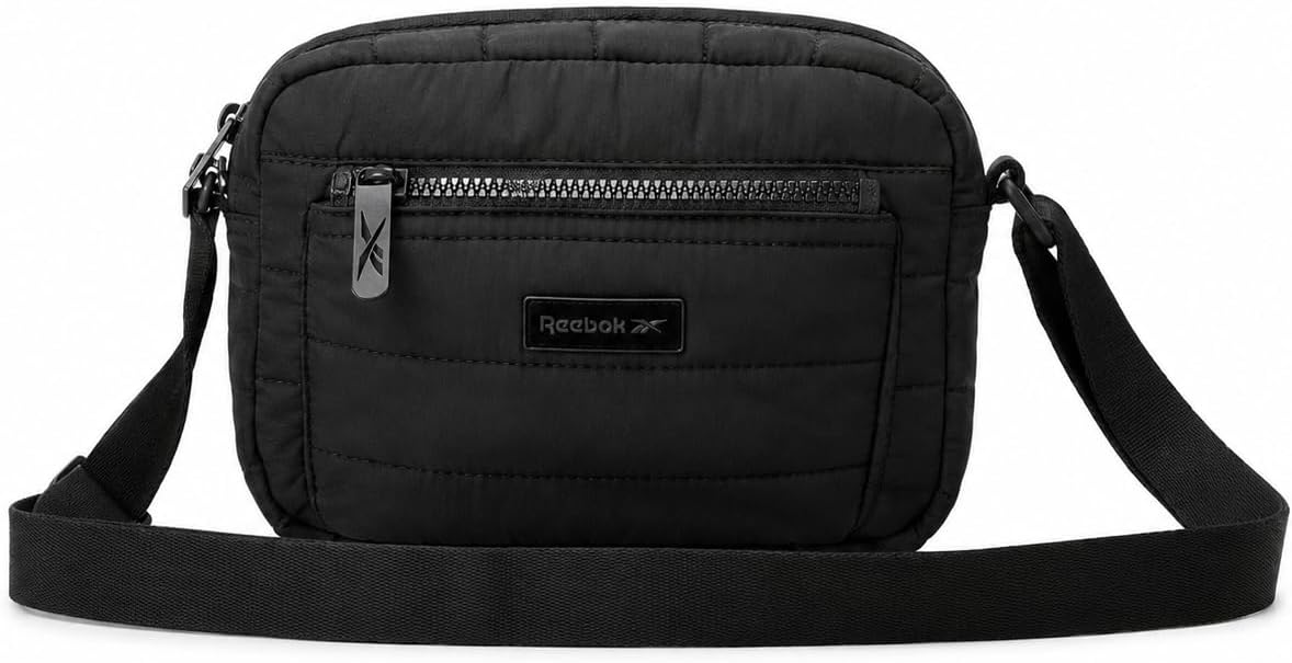 Reebok Bolsos cruzados para mujer, bolso ligero para teléfono celul...