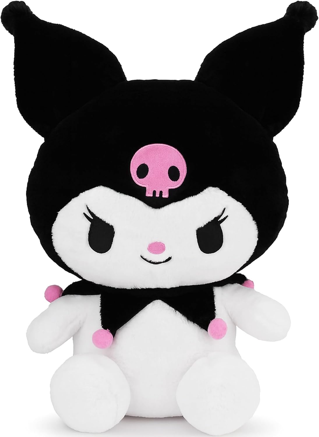 Juju - Peluche Kawaii negro (28 pulgadas), lindos animales de peluc...