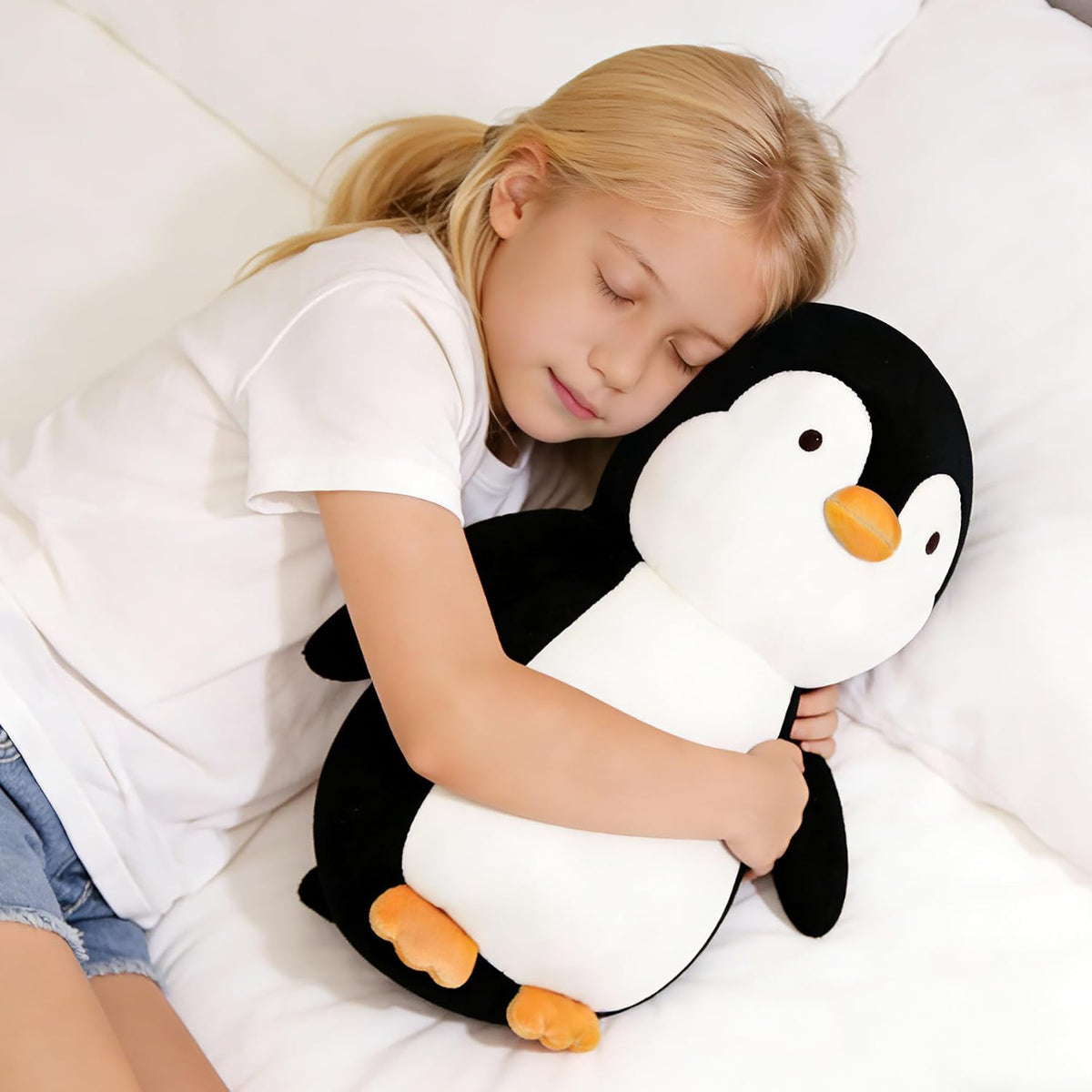 MMguai Juego de 5 Piezas de Animales de Peluche de Pingüinos, Peluc...