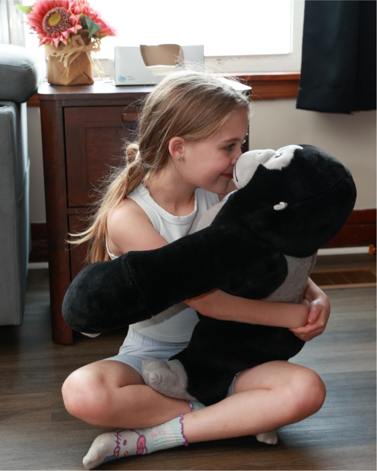 MaoGoLan Big Gorilla - Animal de peluche gigante de 23.6 pulgadas,...