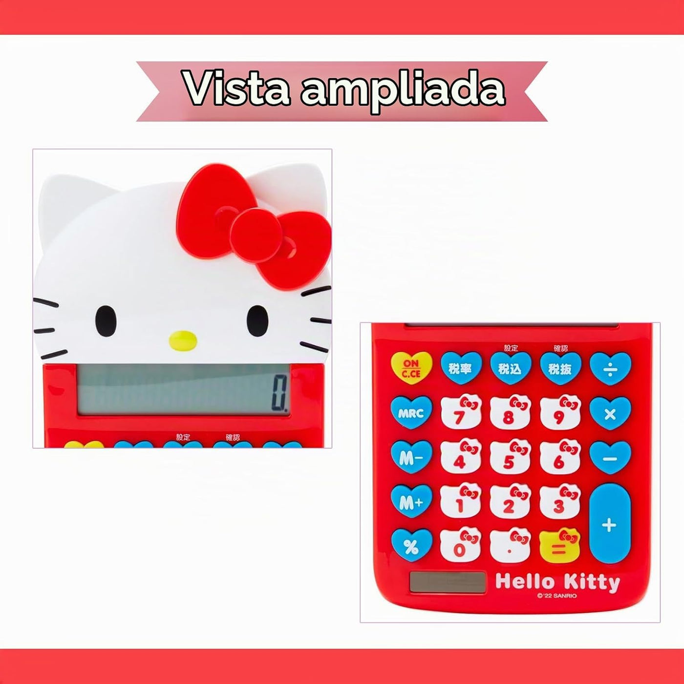 SanrioOriginal Calculadora en Forma de Cara (Importación de Japón)...