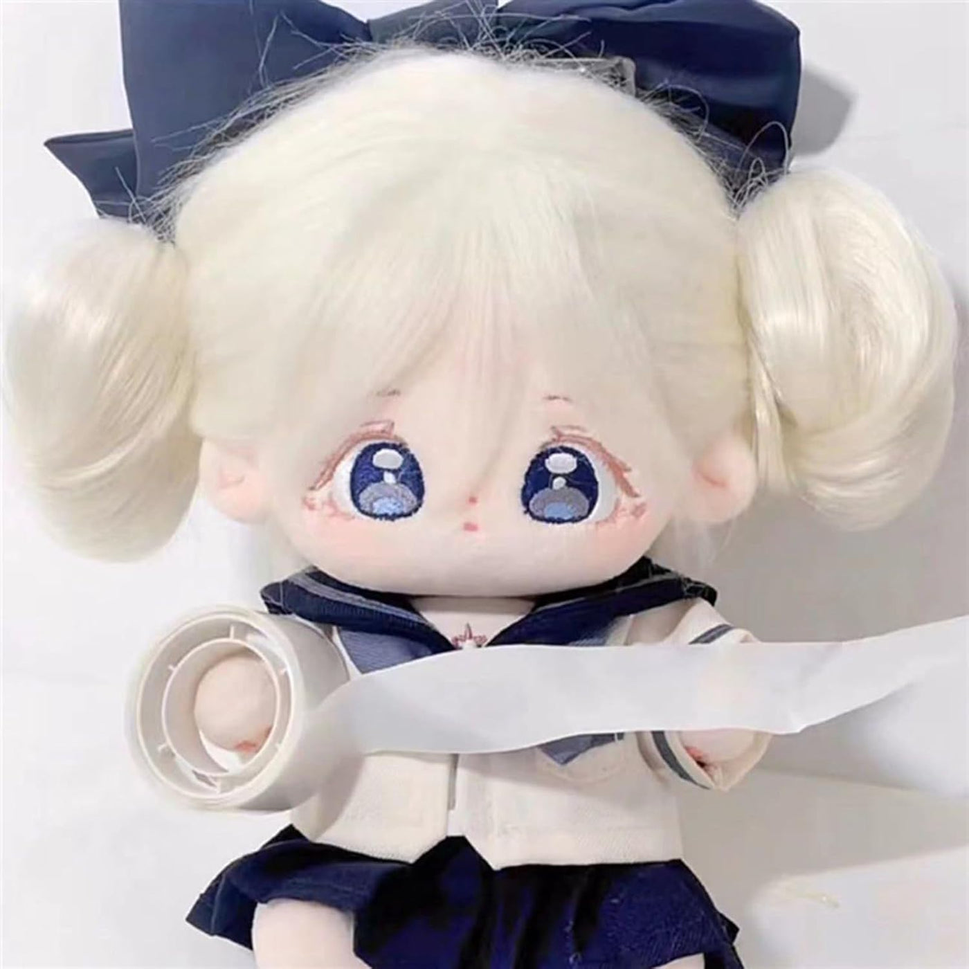 Ruyumei Adorable muñeca de peluche de anime de 7.9 in con coletas l...
