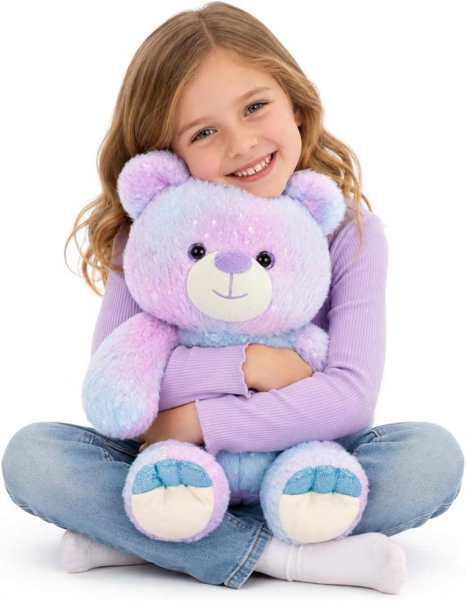 Tezituor Oso de peluche de peluche,Juguetes de peluche de oso arco...