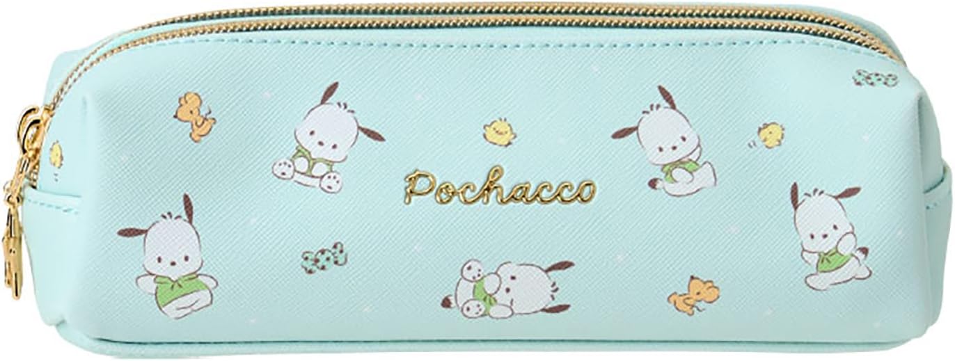 Sanrio Pochacco 534706 - Estuche para bolígrafo con doble cremallera