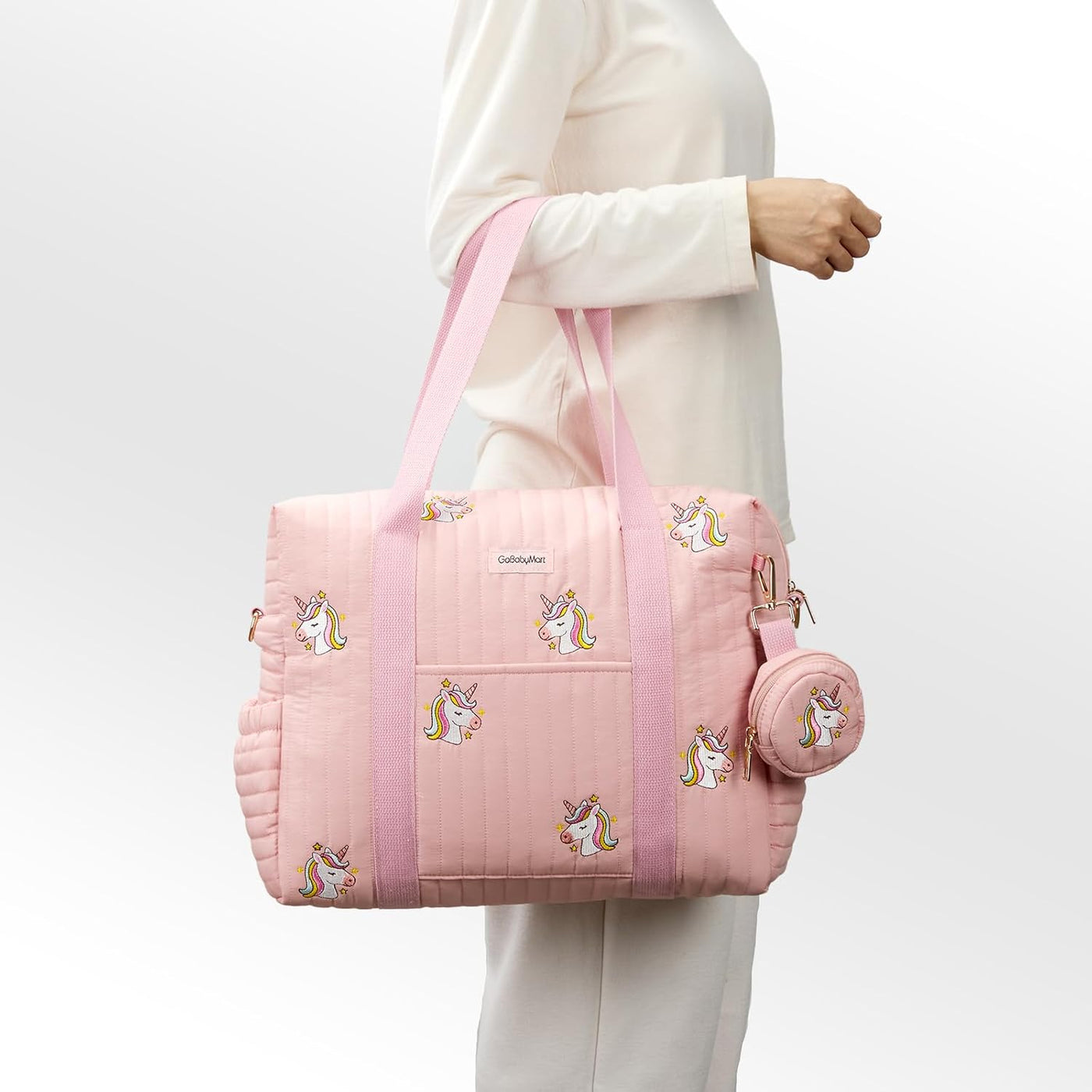 GOBABYMART Set de 3 bolsos de pañales, bolsa hospitalaria para part...