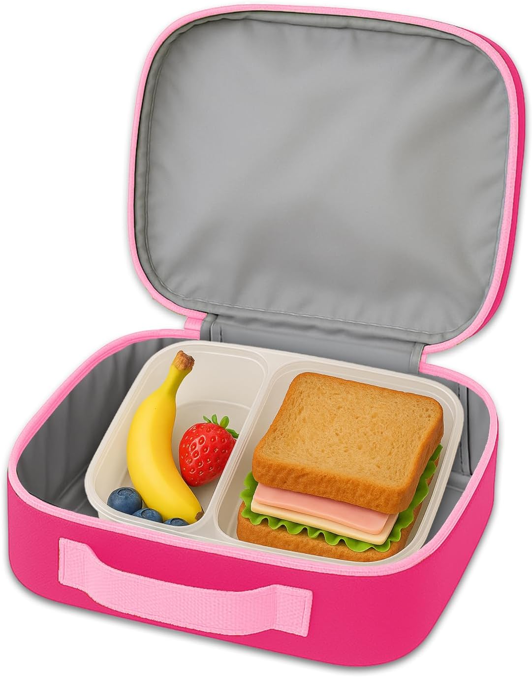 Hello Kitty - Mochila con bolsa de almuerzo, juego de 5 piezas, bol...