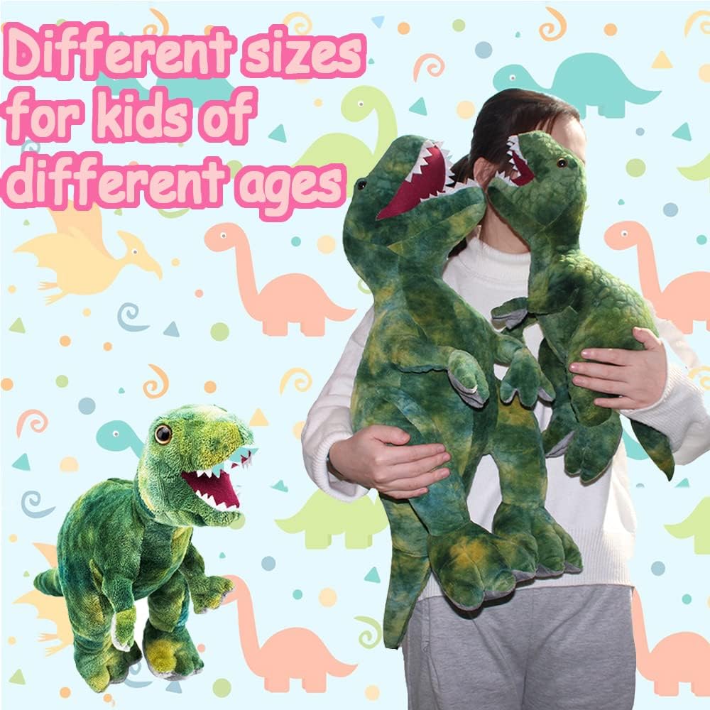 AIXINI Juguete gigante T-Rex de peluche de dinosaurio de peluche, 2...
