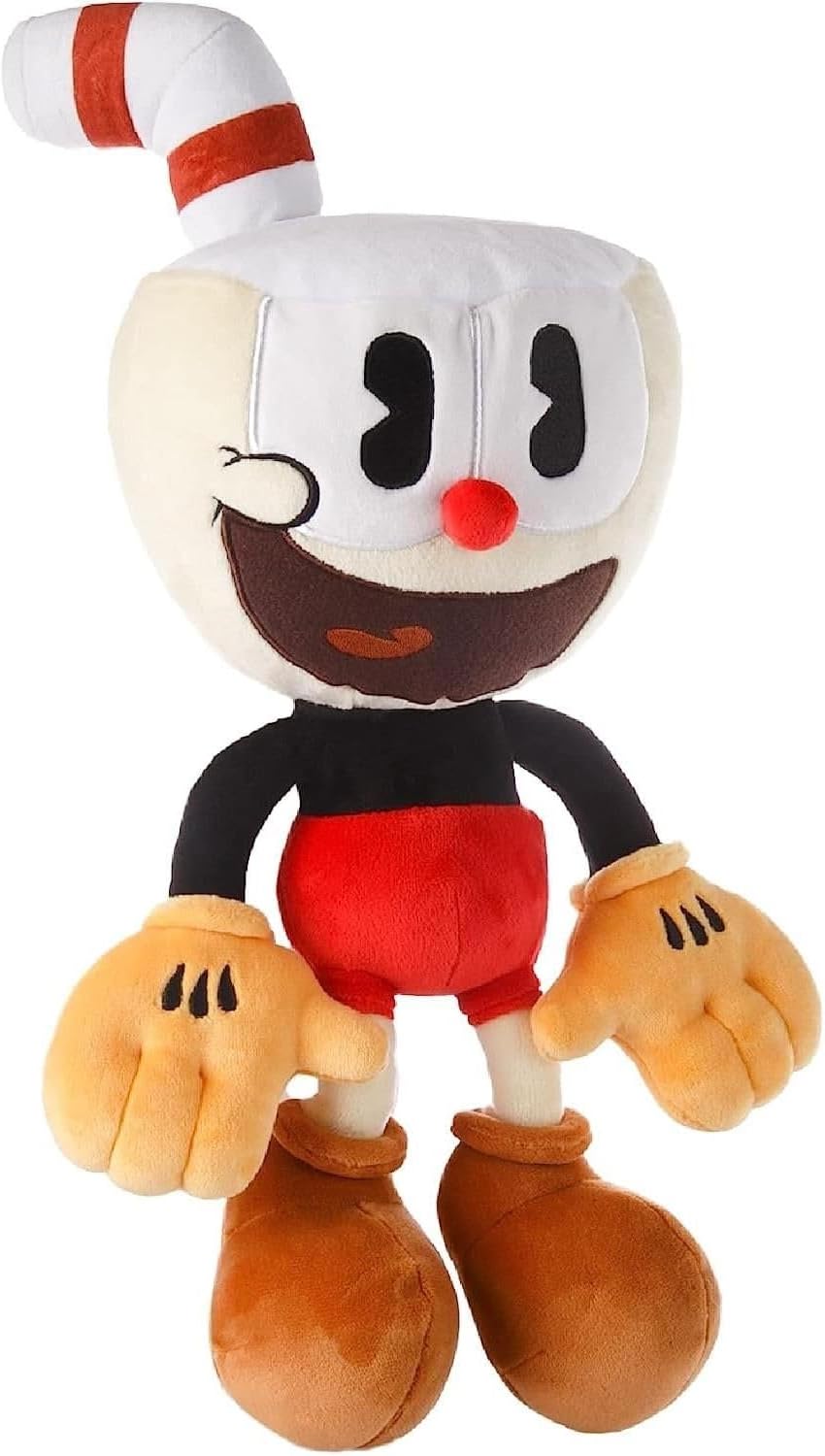 Paquete Cuphead & Mugman de 15 pulgadas, juguete de peluche, mu...