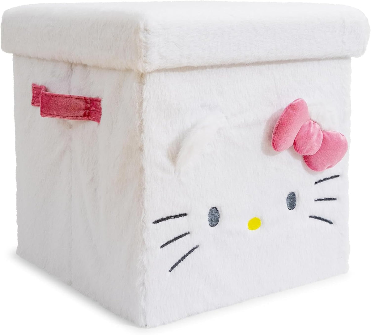 Ukonic Sanrio Hello Kitty - Cubo de almacenamiento de felpa (13 x 1...