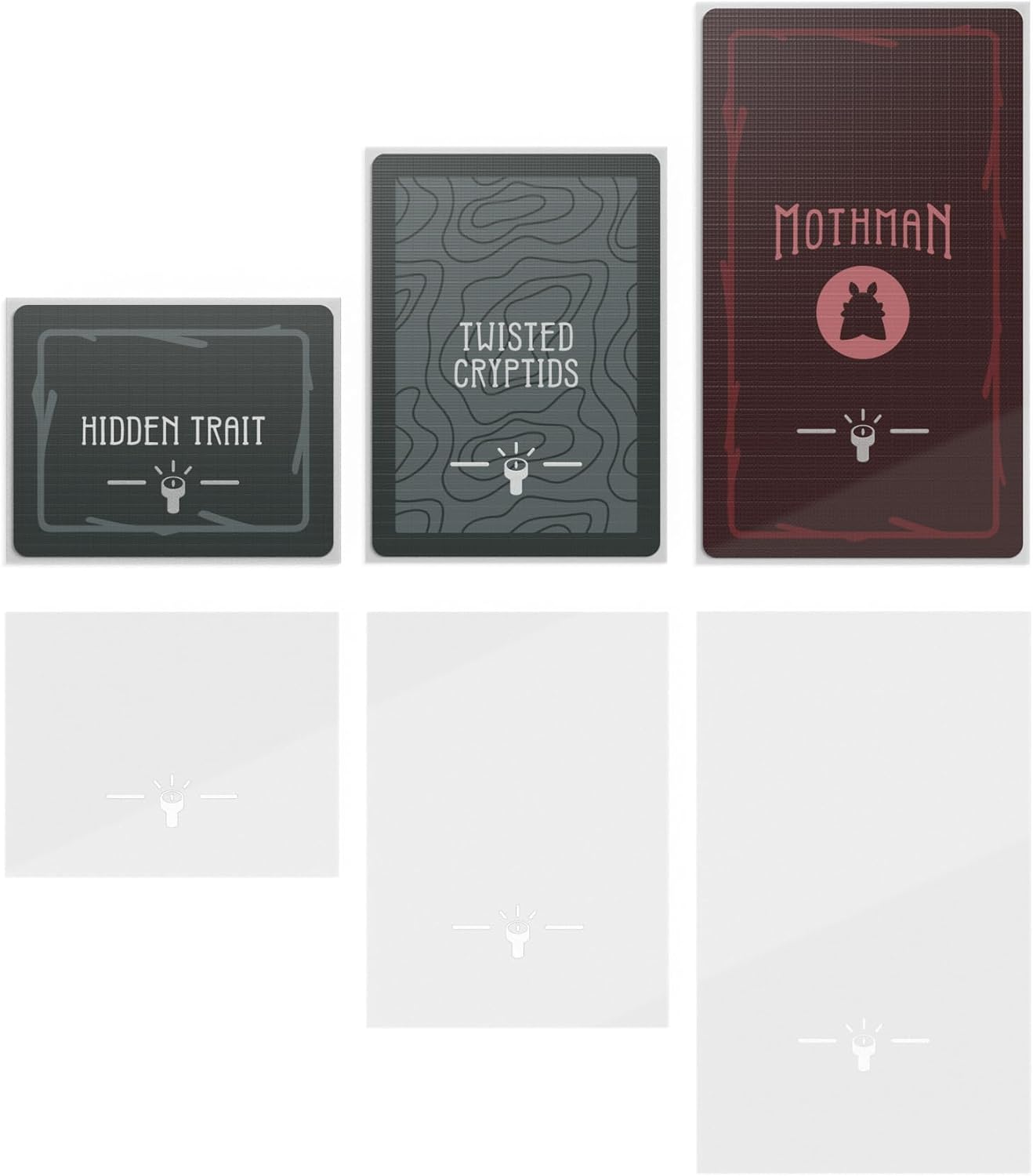 Twisted Cryptids: Fundas para Cartas