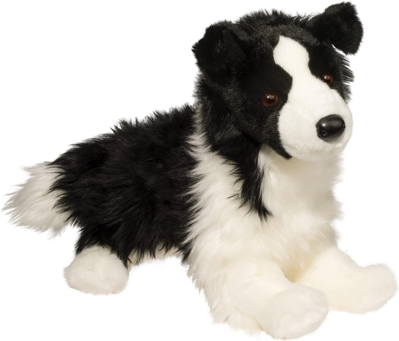 Douglas Chase Border Collie Perro de Peluche Relleno | 16 pulgadas