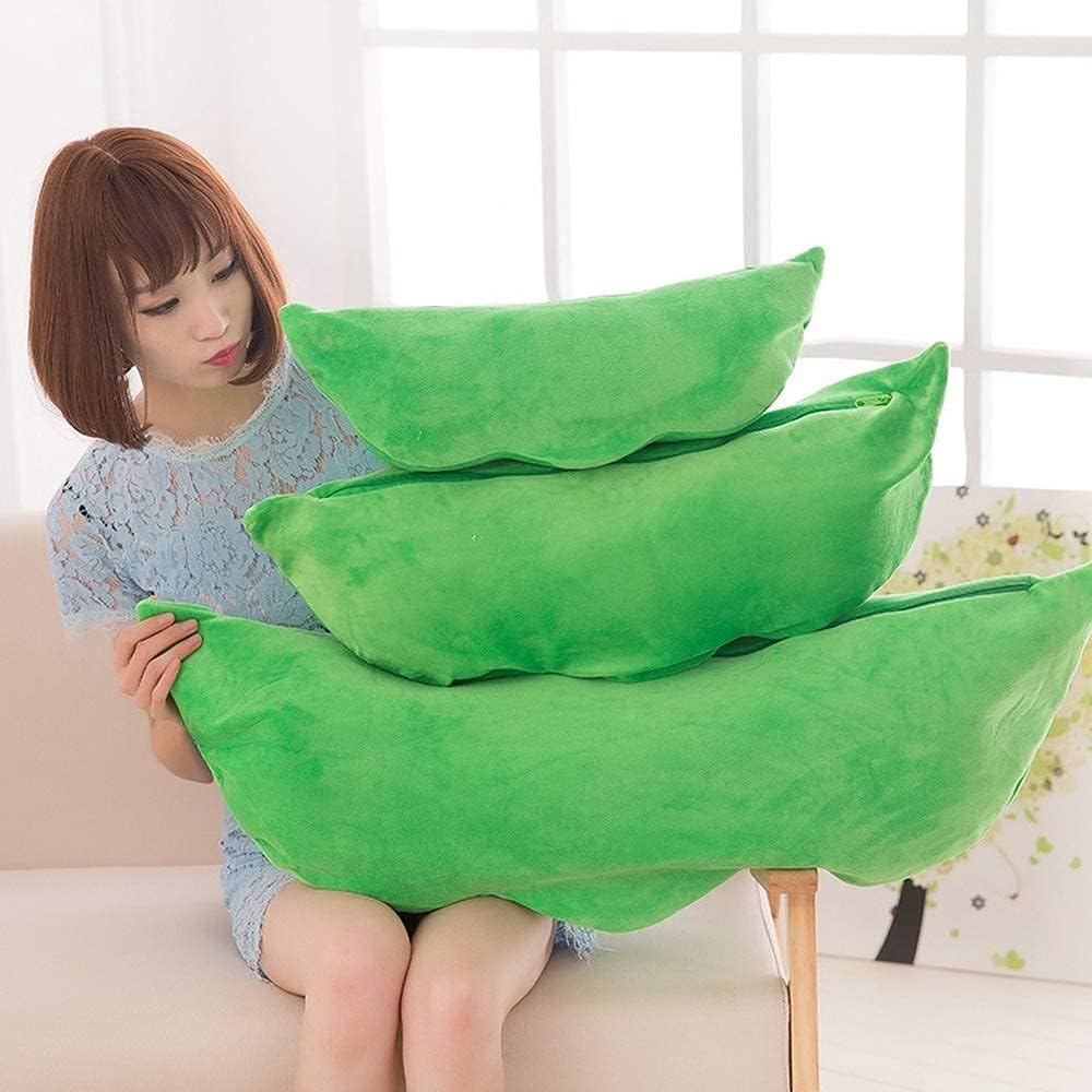 AOQI Peluche Gigante de Guisantes en una Vaina Juguete de Peluche A...