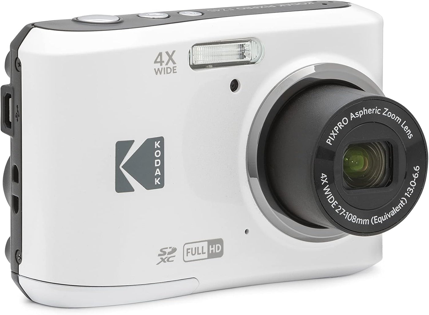 KODAK PIXPRO FZ45 - Cámara digital compacta de 16 MP, zoom óptico 4...