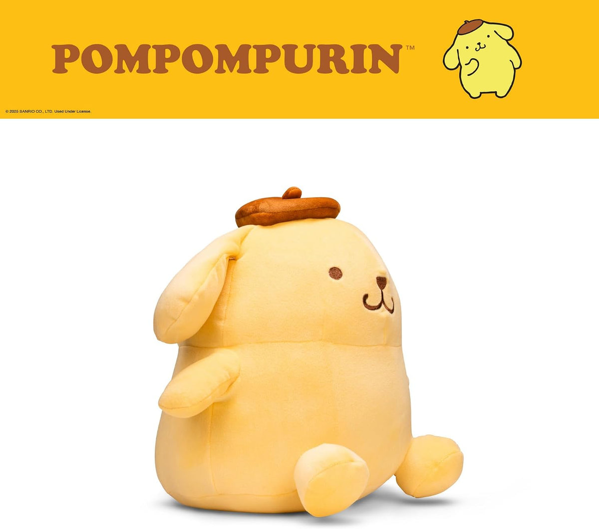 Franco Calm - Almohada con peso de Pompompurin, felpa suave y acoge...