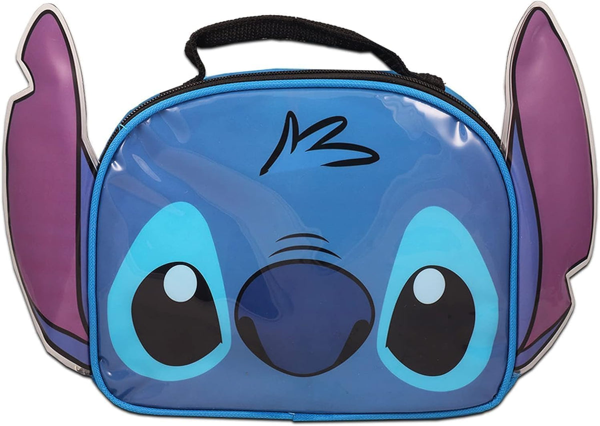 Disney Mochila Stitch con bolsa de almuerzo para niños, paquete con...