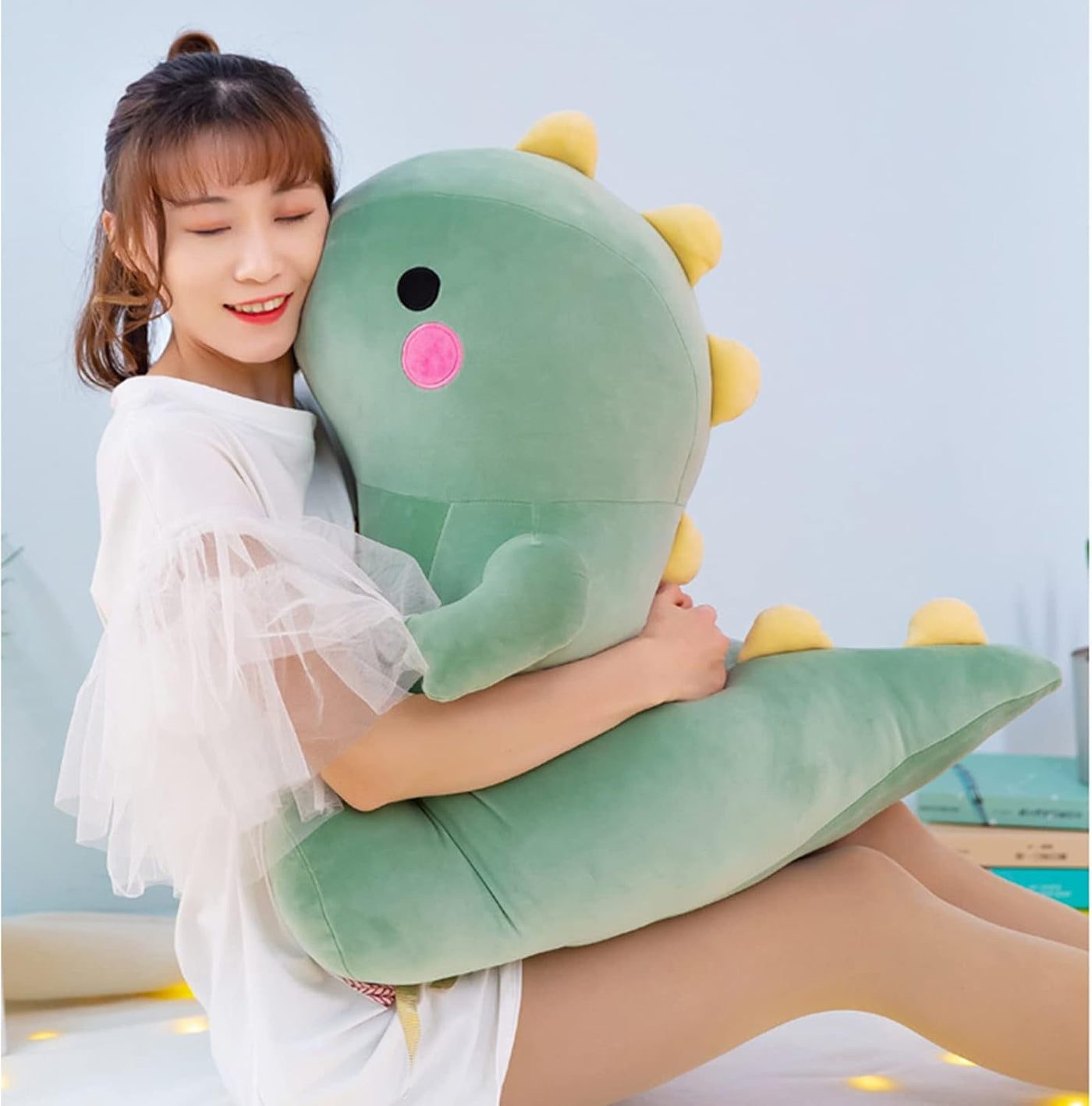 DUANMUL Juguetes de peluche de dinosaurio lindos, juguetes de anima...