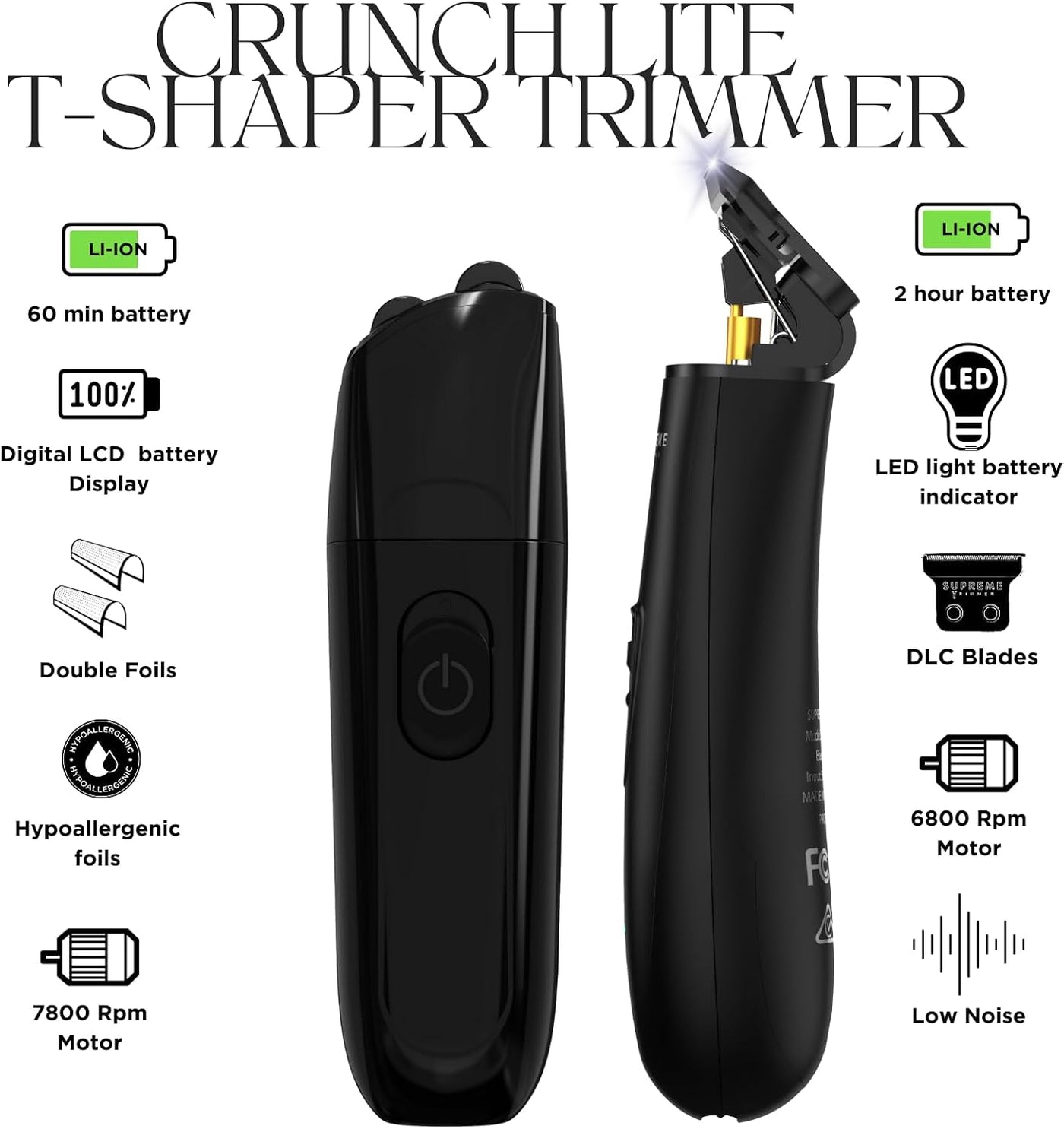 Kit de cuidado para afeitadora de láminas Supreme Trimmer T-Shaper...
