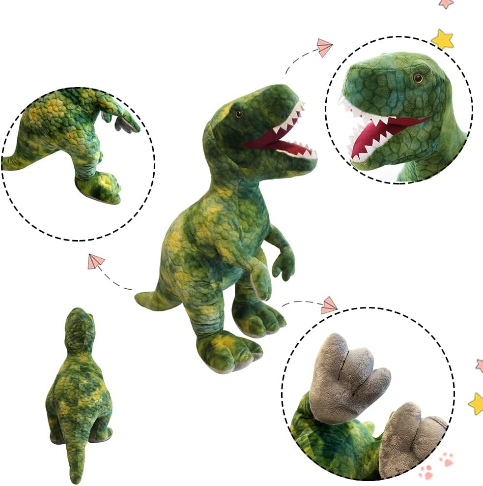 AIXINI Juguete gigante T-Rex de peluche de dinosaurio, 31.5 pulgada...