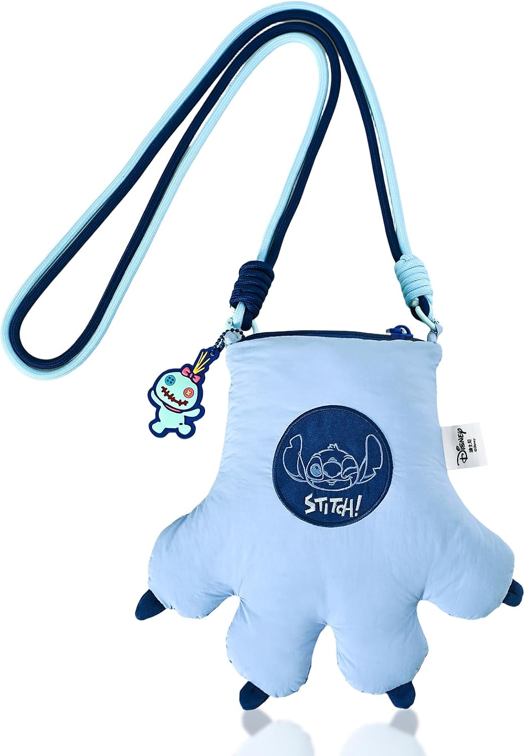 MINISO Disney Stitch Crossbody Lilo & Stitch Billetera de dibuj...