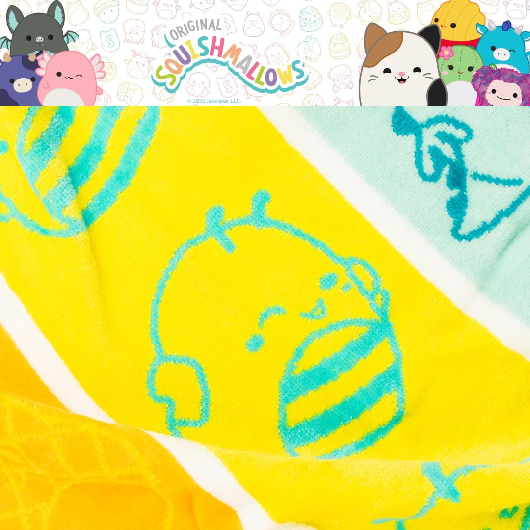 Franco Luxe Squishmallows - Toalla de baño, piscina, playa, de algo...