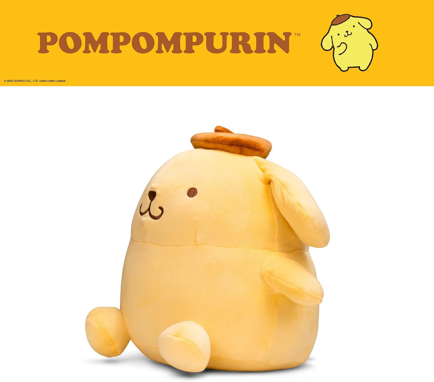 Franco Calm - Almohada con peso de Pompompurin, felpa suave y acoge...