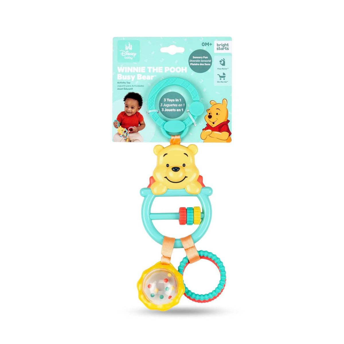 Bright Starts Disney Baby Winnie The Pooh Juguete de Actividad Oso...