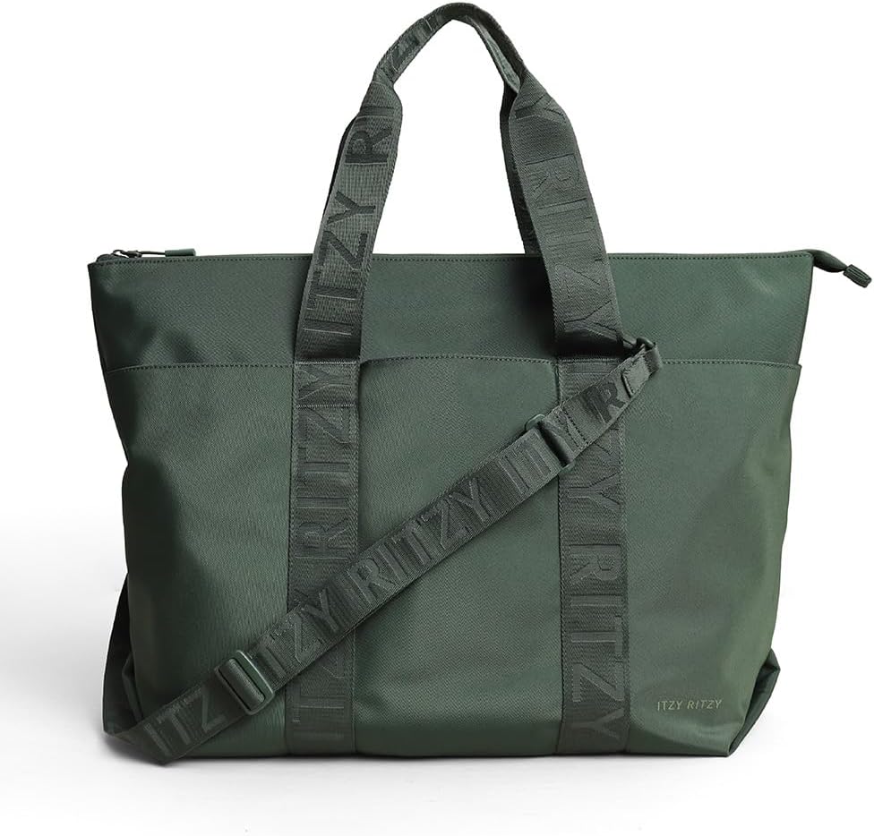 Itzy Ritzy Belong - Bolsa de pañales, bolsa ligera con 10 bolsillos...