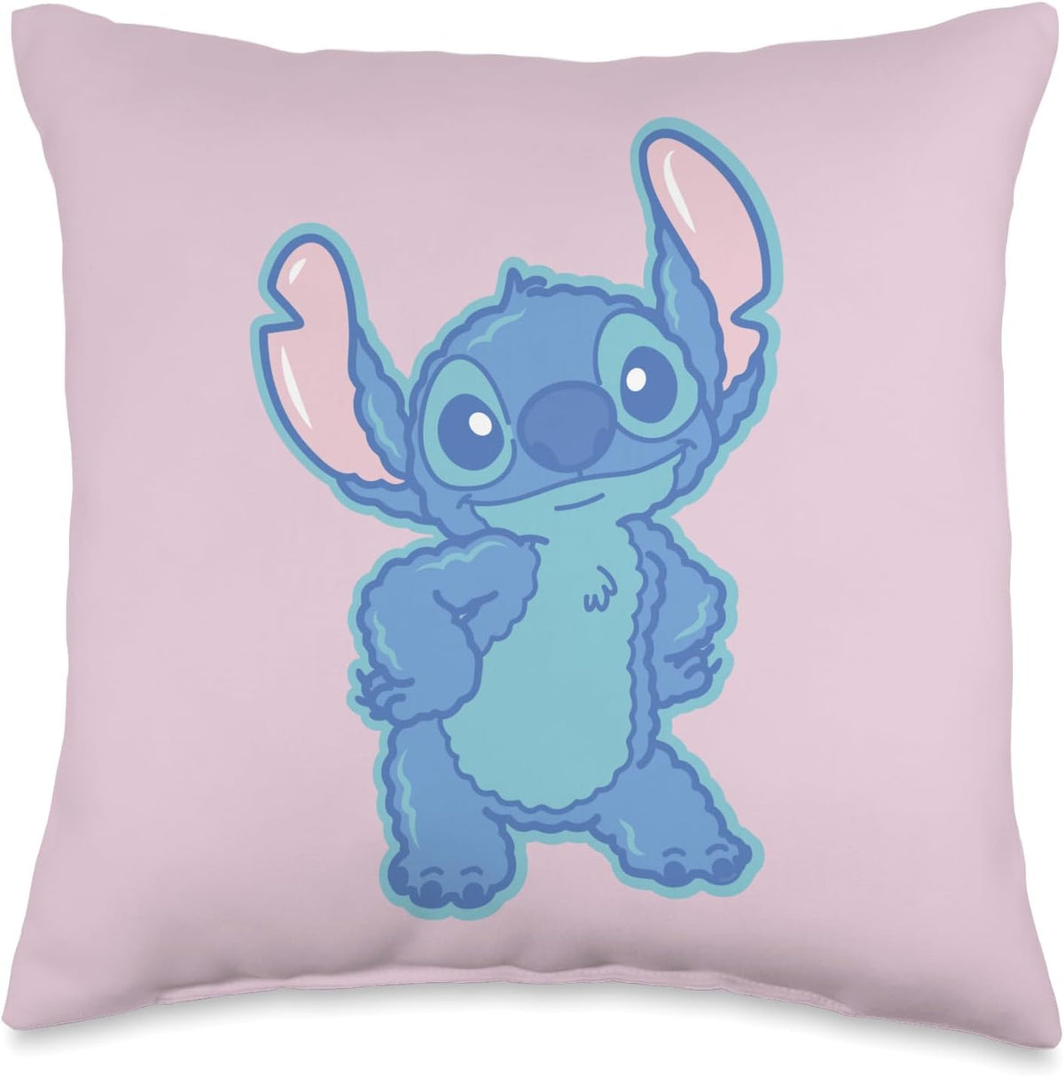 Disney Lilo & Stitch - Almohada mullida y bonita de puntada de...