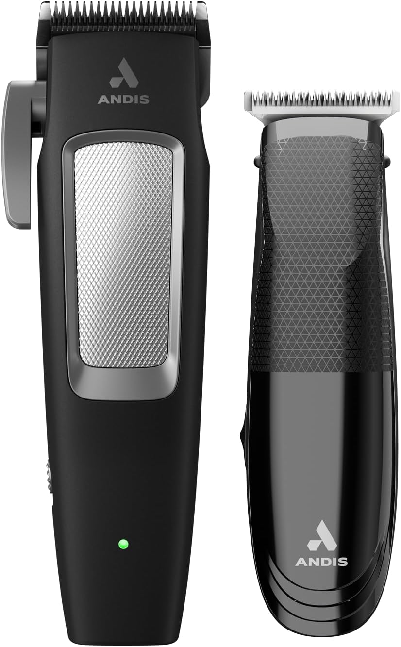 Andis 561506 inCRED - Combo de recortadora inalámbrica y cuchilla e...
