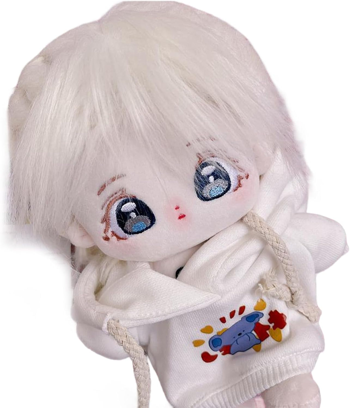 Ruyumei Linda muñeca de peluche de 7.9 in vestida con traje de patr...