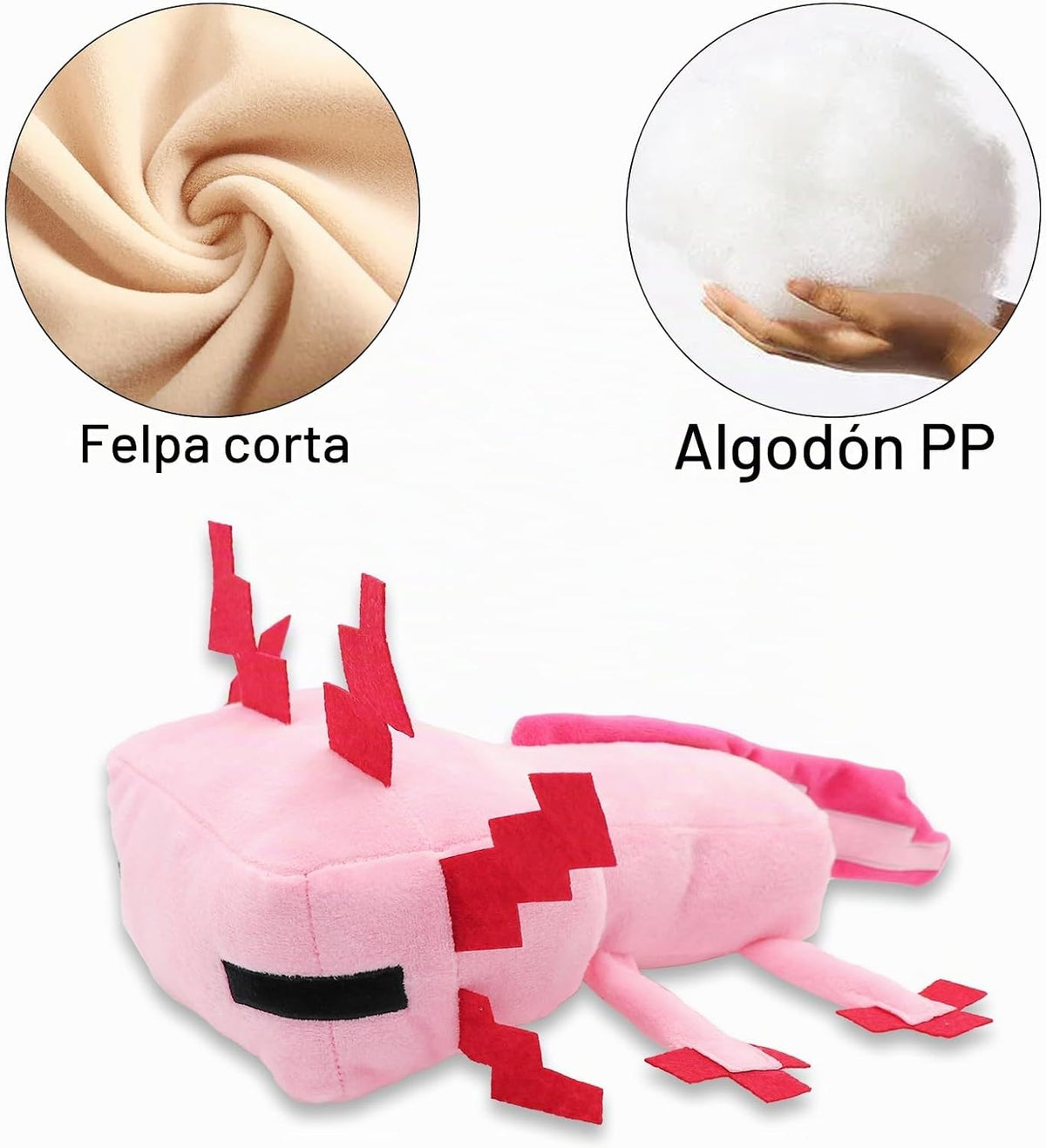 XSLWAN Peluche de Axolotl Azul, Peluche de Axolotl Verde, Peluche d...