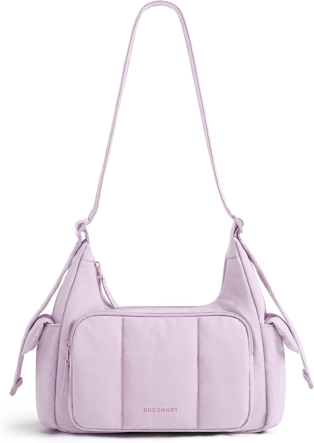 BAGSMART Bolso cruzado para mujer, bolso hobo ligero de 6 litros pa...