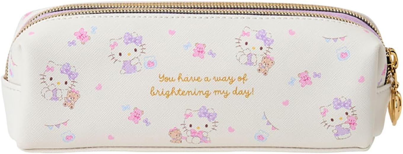 Sanrio Estuche para bolígrafo con doble cremallera Hello Kitty 534587
