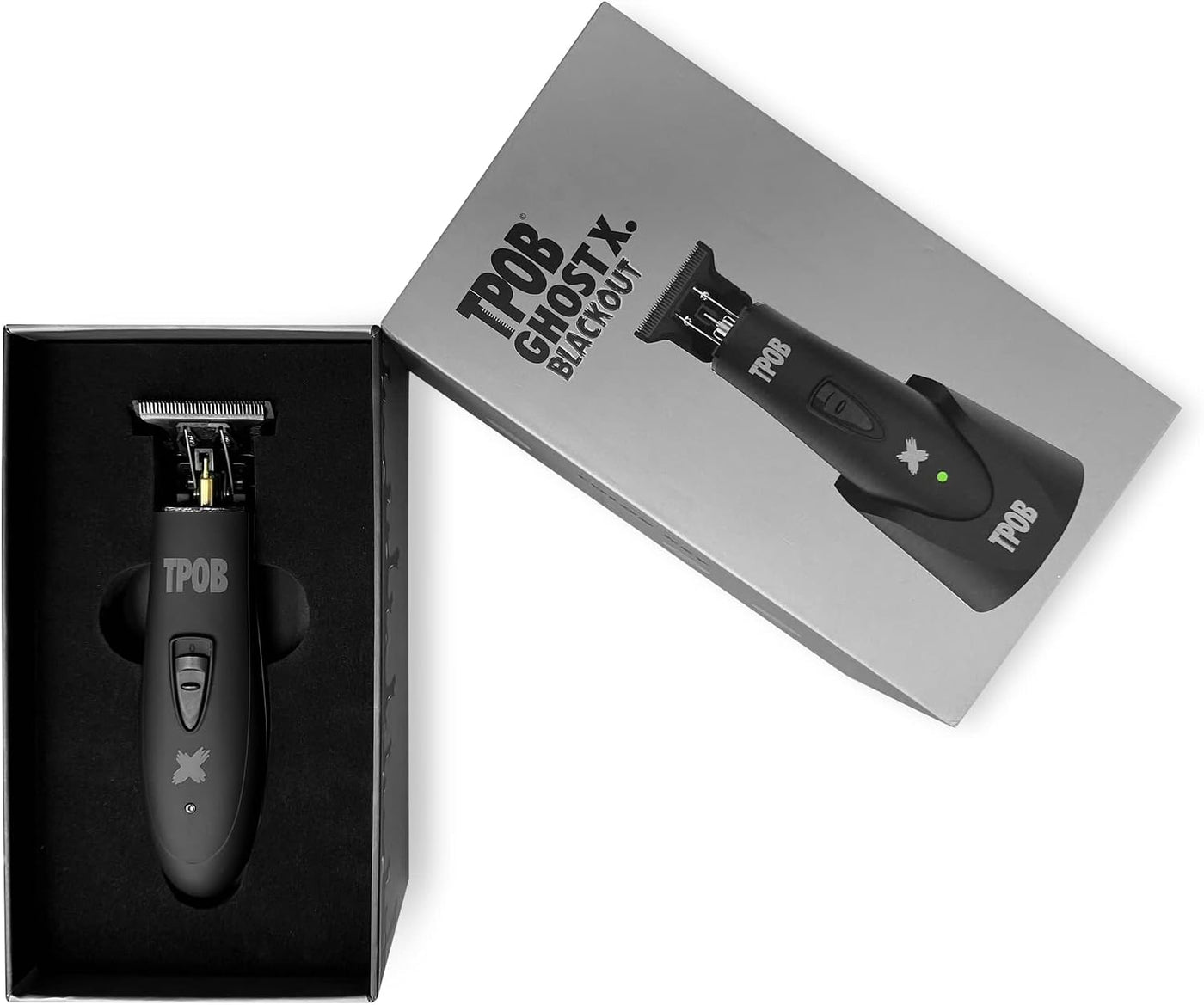 TPOB Ghost X Cortadora de barba y cortapelos para hombres, Cortador...