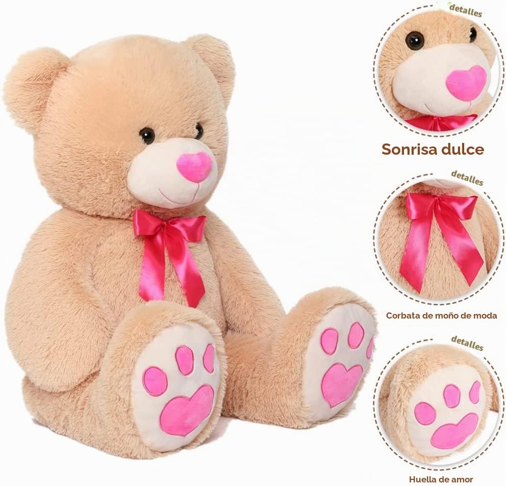 Tezituor Oso de Peluche Grande Animal de Peluche, Oso de Peluche Gi...