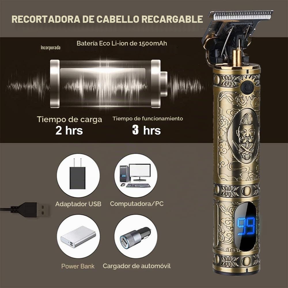 RESUXI Cortadora de pelo para hombres, recortadora de pelo para bar...