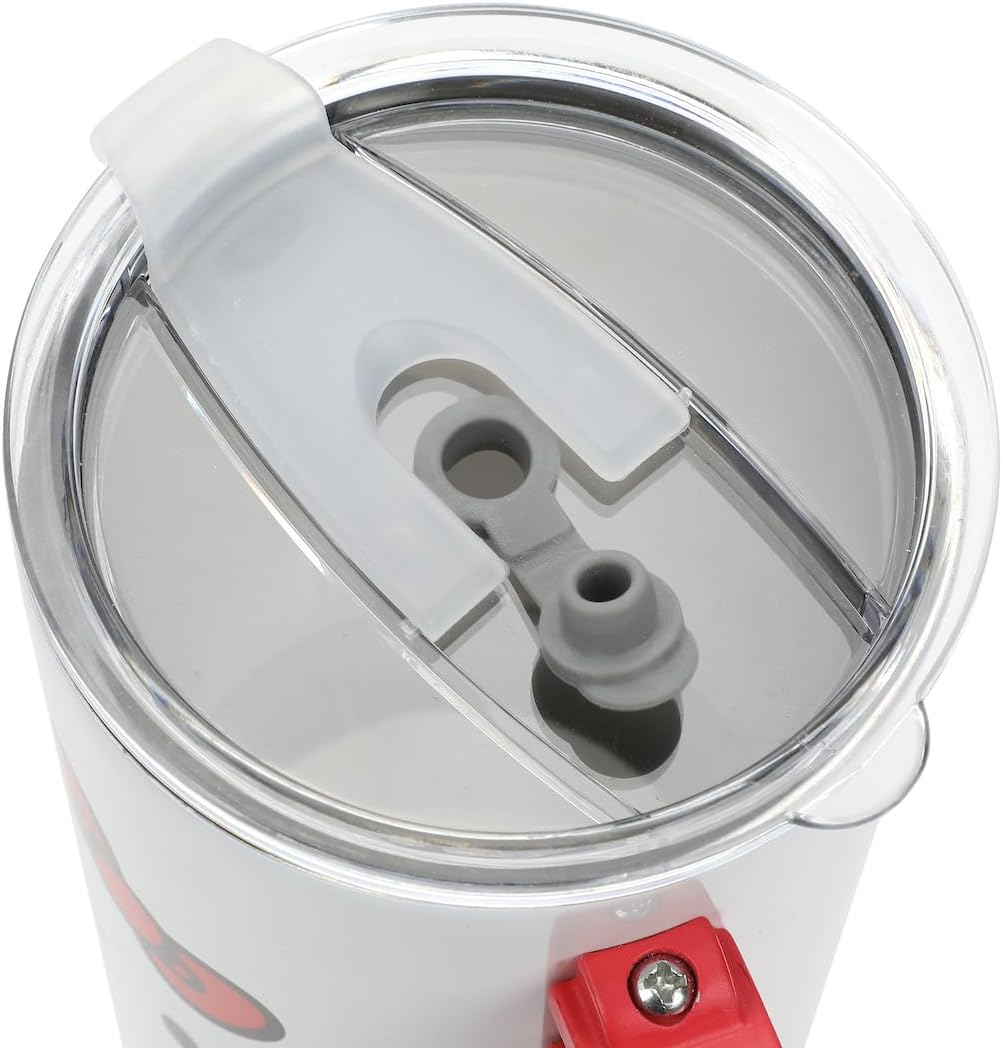 Bioworld Hello Kitty - Vaso de acero inoxidable de 40 onzas con man...