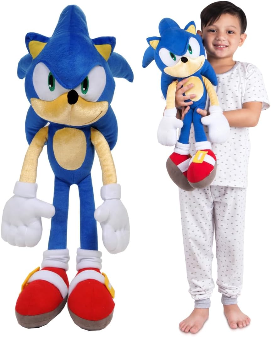 Sonic The Hedgehog Anime - Ropa de cama para niños, almohada de fel...