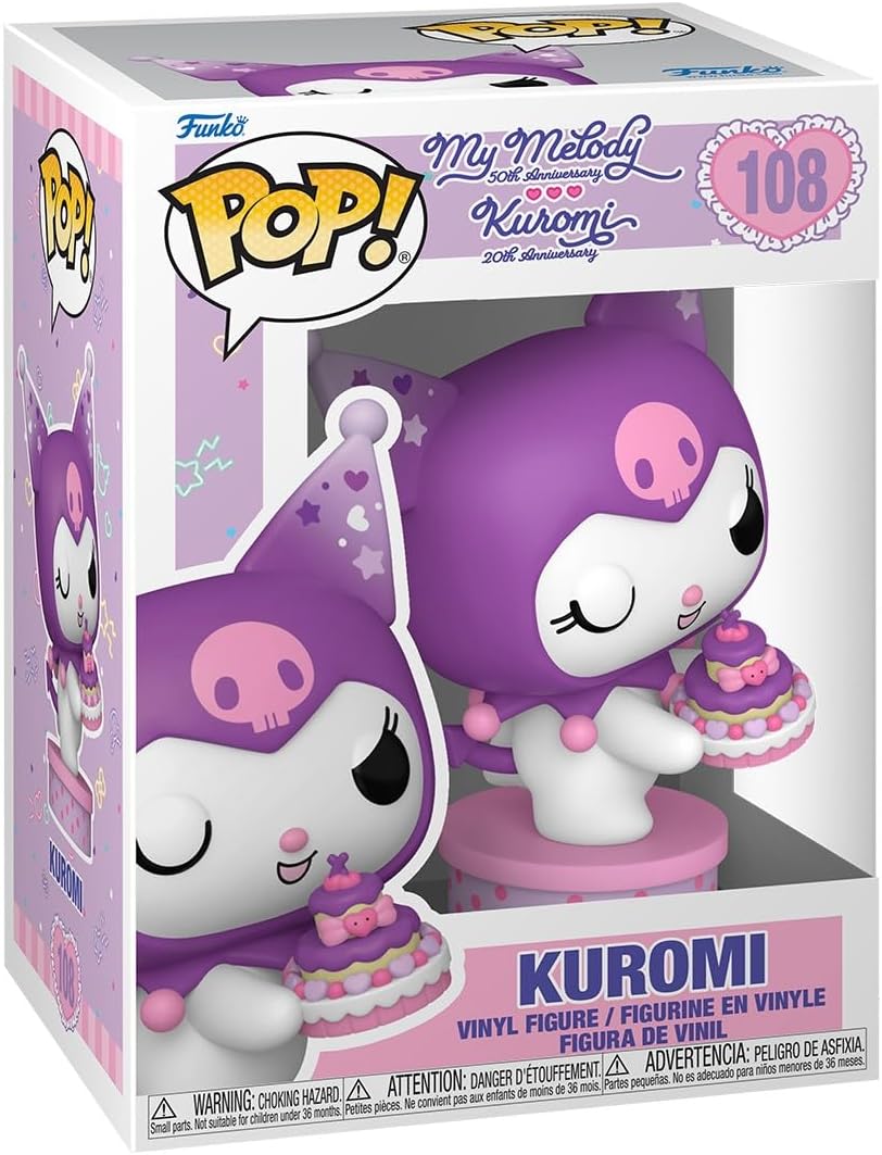 Funko Pop! Sanrio: Kuromi 20th Anniversary - Kuromi - Figura de vin...