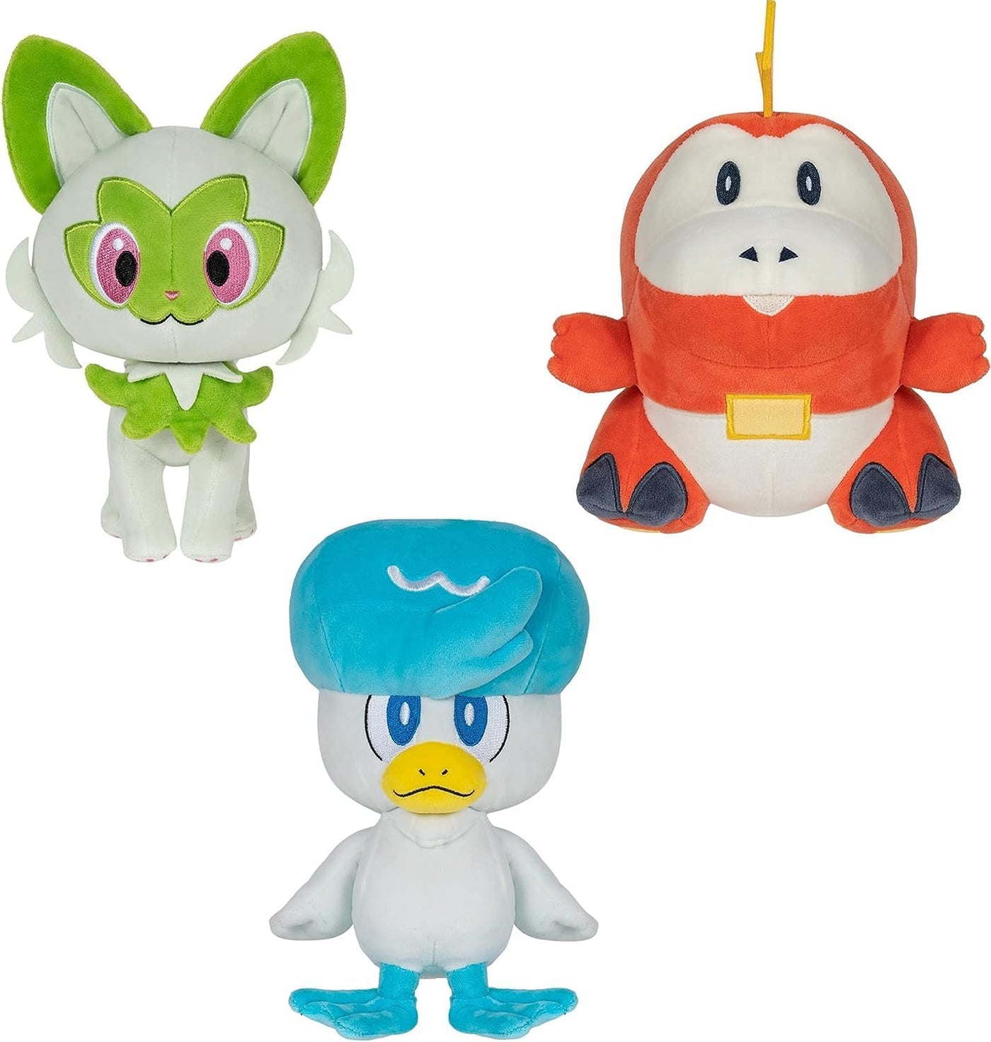 Pokémon Pack de 3 peluches del primer compañero de Paldea - Peluche...