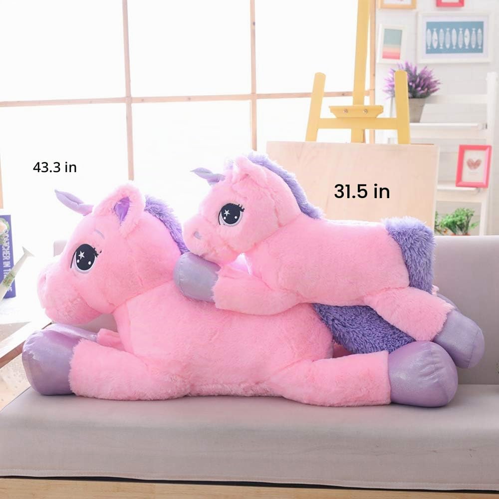 Sofipal Almohada grande de peluche de unicornio \u2013 Juguete de p...